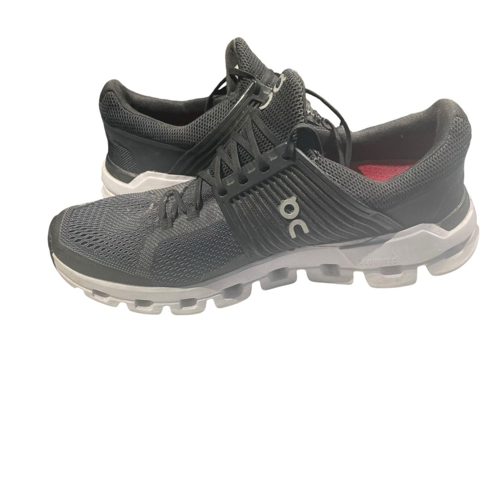 On Cloud CloudTec Womens Running Shoes Black Gray Low Top Lace Up Stitching W9.5 - Picture 3 of 9